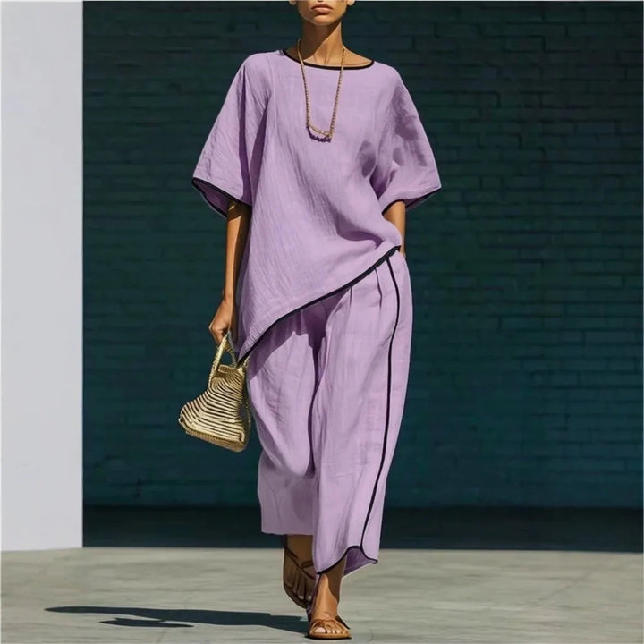 Anila_Leinen_Crop_Hosen_Set_Freizeit_Sommer_fuer_Damen_2