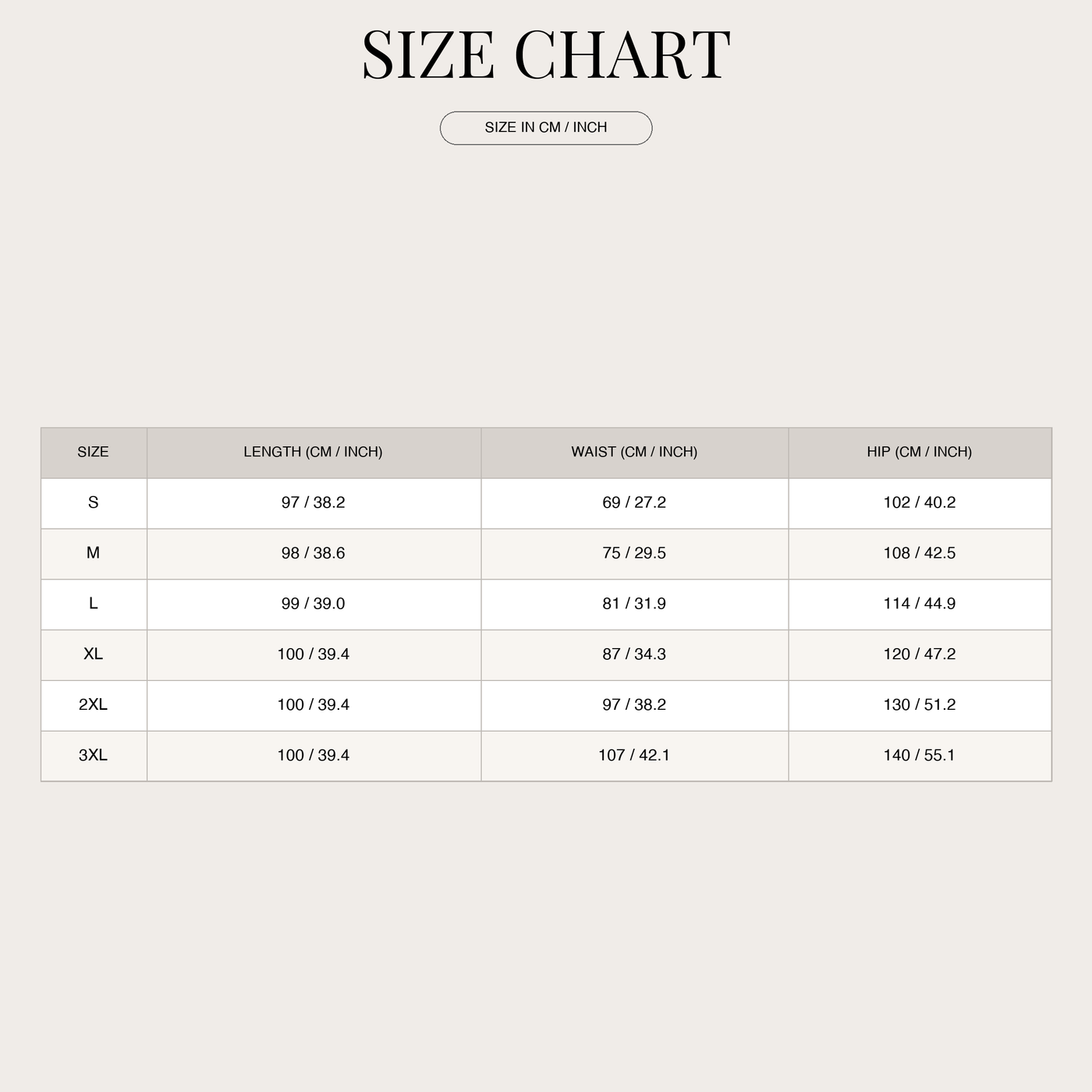 Pantaloni in denim floreali con gamba ampia e risvolto da donna size chart