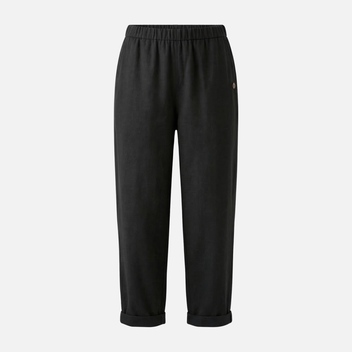 Pantaloni traspiranti in lino e cotone – Taglio ampio da uomo