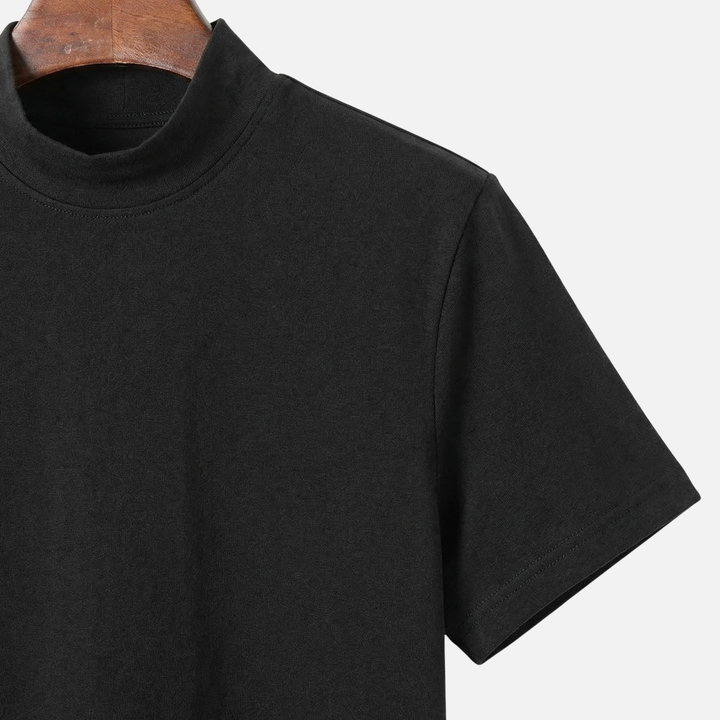 Stretch-Baumwoll T-Shirt mit flexibler Passform für Herren