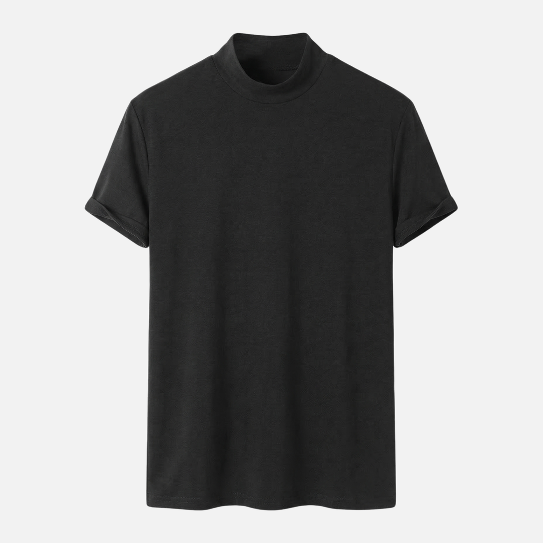 Stretch-Baumwoll T-Shirt mit flexibler Passform für Herren