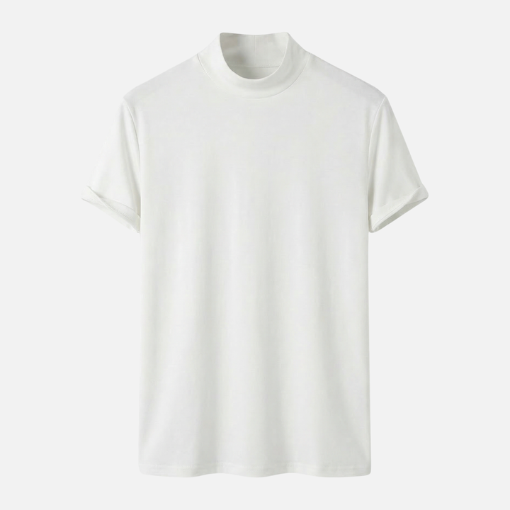 Stretch-Baumwoll T-Shirt mit flexibler Passform für Herren