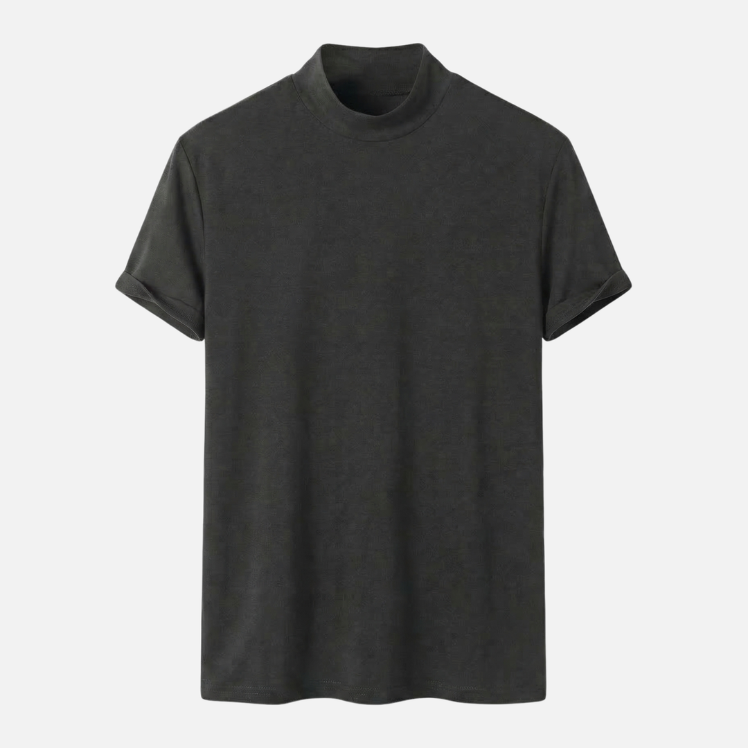 Stretch-Baumwoll T-Shirt mit flexibler Passform für Herren