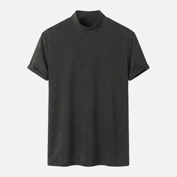 Stretch-Baumwoll T-Shirt mit flexibler Passform für Herren