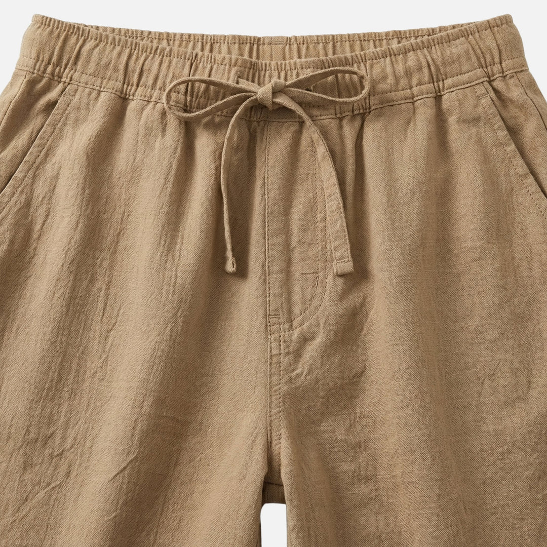 Cotton Shorts with Drawstring for Summer for Men