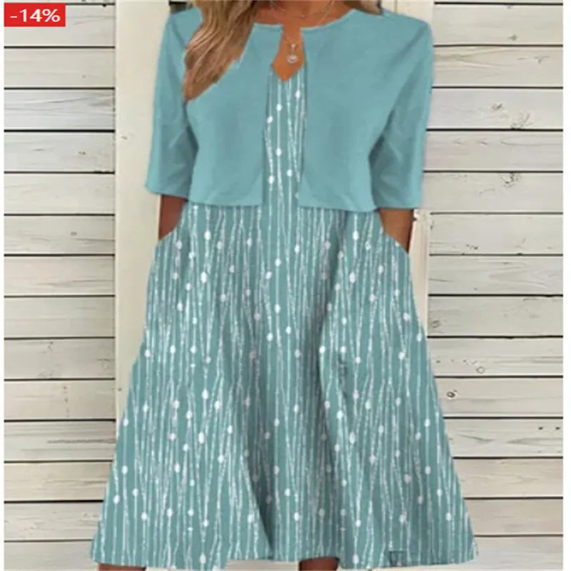 Blumen_Midikleid_fuer_Damen_Zweiteilig_und_Taschen_fuer_den_Sommer_4