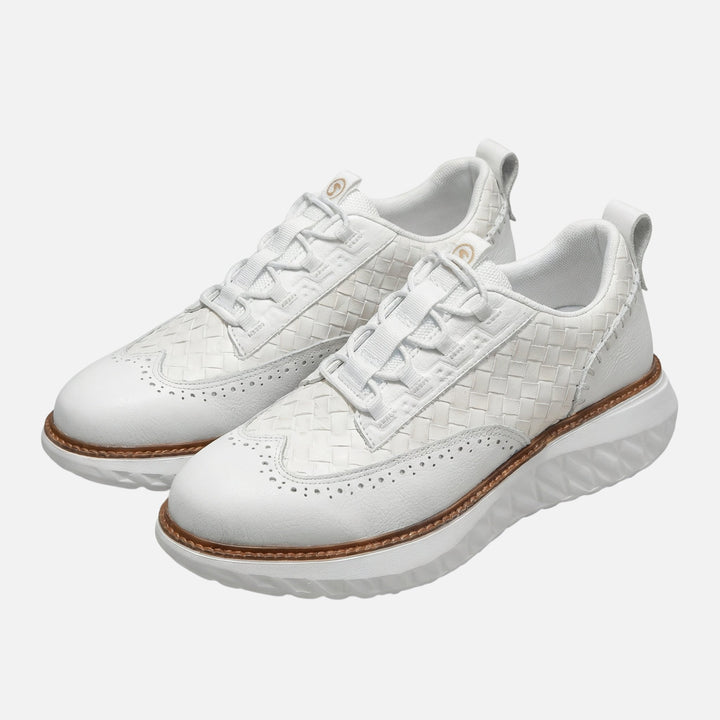 Brogue-Sneaker mit Flechtmuster – Dicke Sohle für Herren