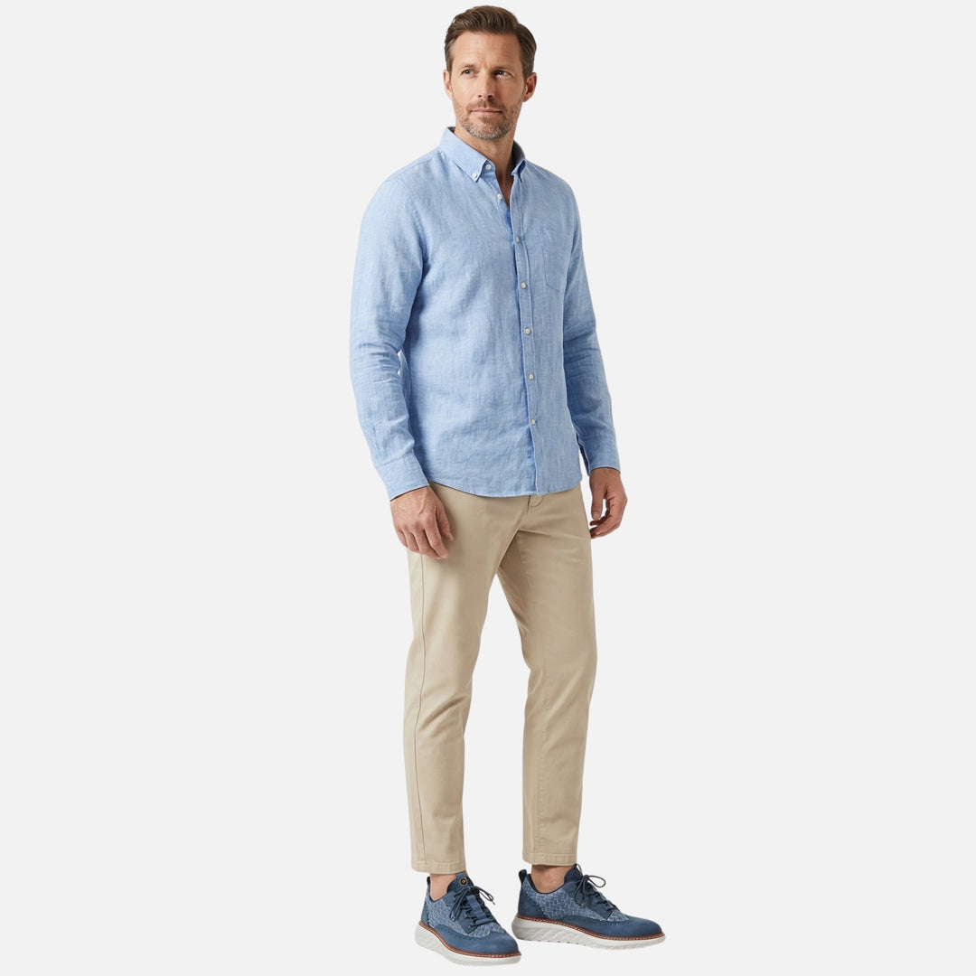 Brogue-Sneaker mit Flechtmuster – Dicke Sohle für Herren