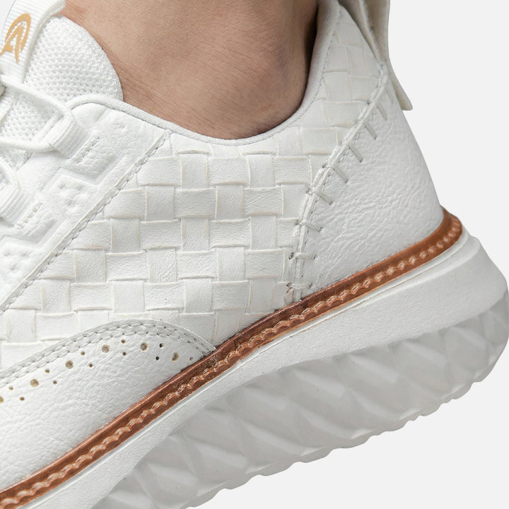 Brogue-Sneaker mit Flechtmuster – Dicke Sohle für Herren