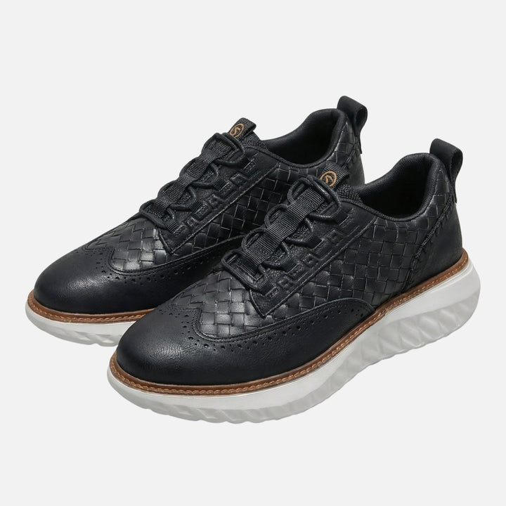 Brogue-Sneaker mit Flechtmuster – Dicke Sohle für Herren