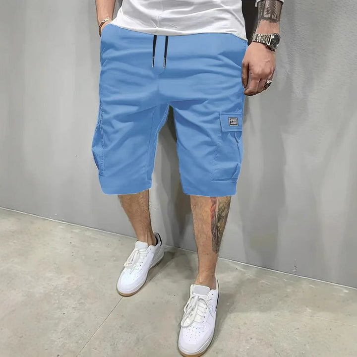 Cargo_Shorts_fuer_Herren_Kordelzug_und_seitliche_Taschen_5