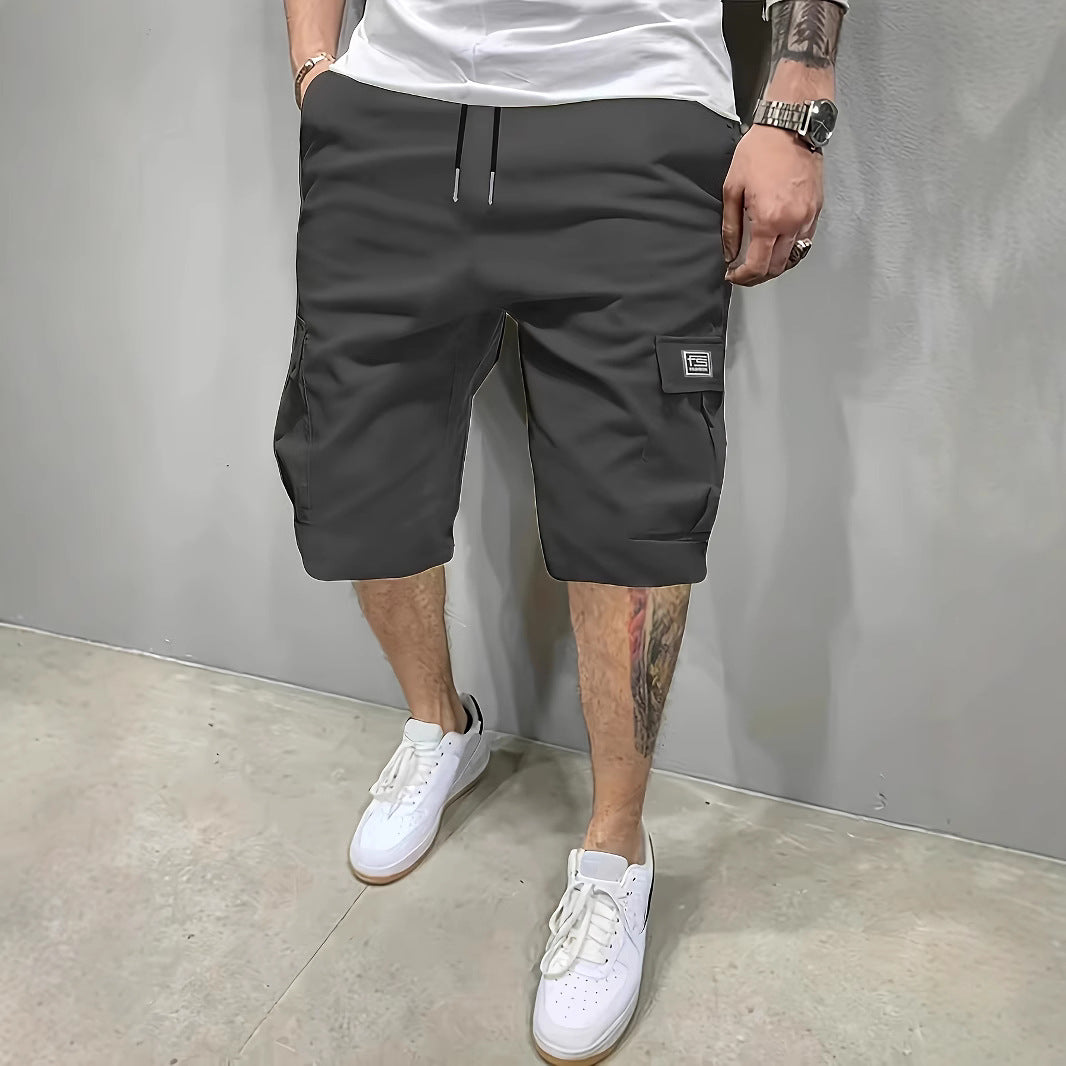 Cargo_Shorts_fuer_Herren_Kordelzug_und_seitliche_Taschen_6