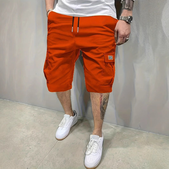Cargo_Shorts_fuer_Herren_Kordelzug_und_seitliche_Taschen_7