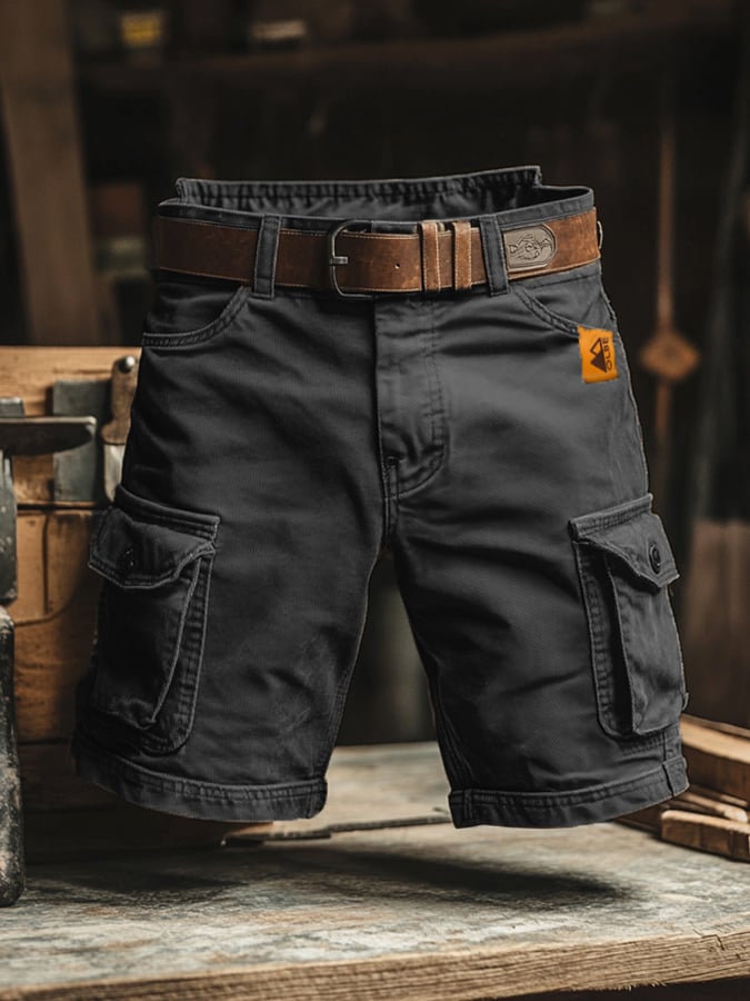 Cargo_Shorts_fuer_Herren_Vintage_Style_mit_Cargotaschen_1