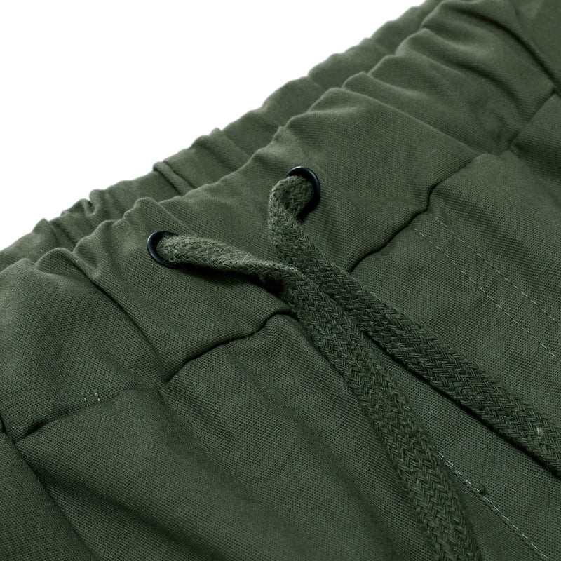 Cargoshorts_fuer_Herren_Elastischer_Bund_Mehrere_Taschen_2