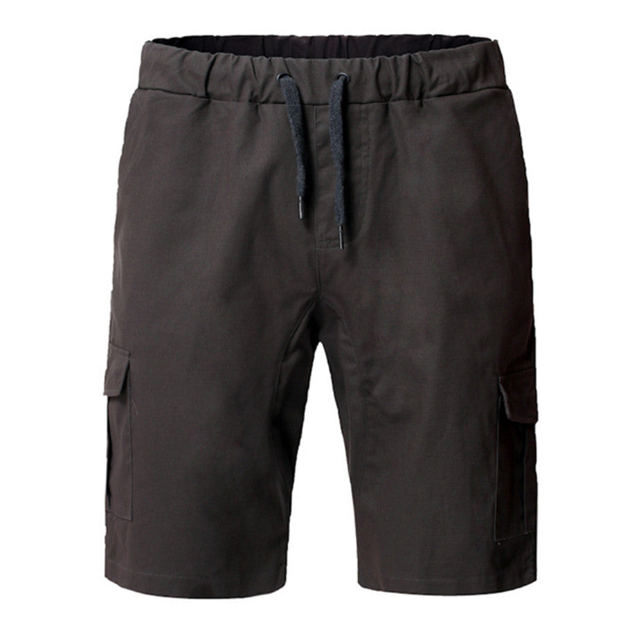 Cargoshorts_fuer_Herren_Elastischer_Bund_Mehrere_Taschen_5