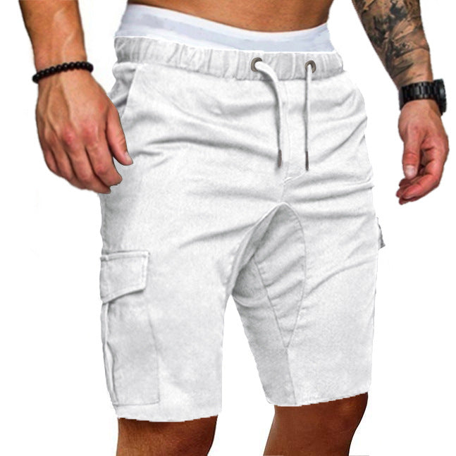 Cargoshorts_fuer_Herren_Elastischer_Bund_Mehrere_Taschen_6