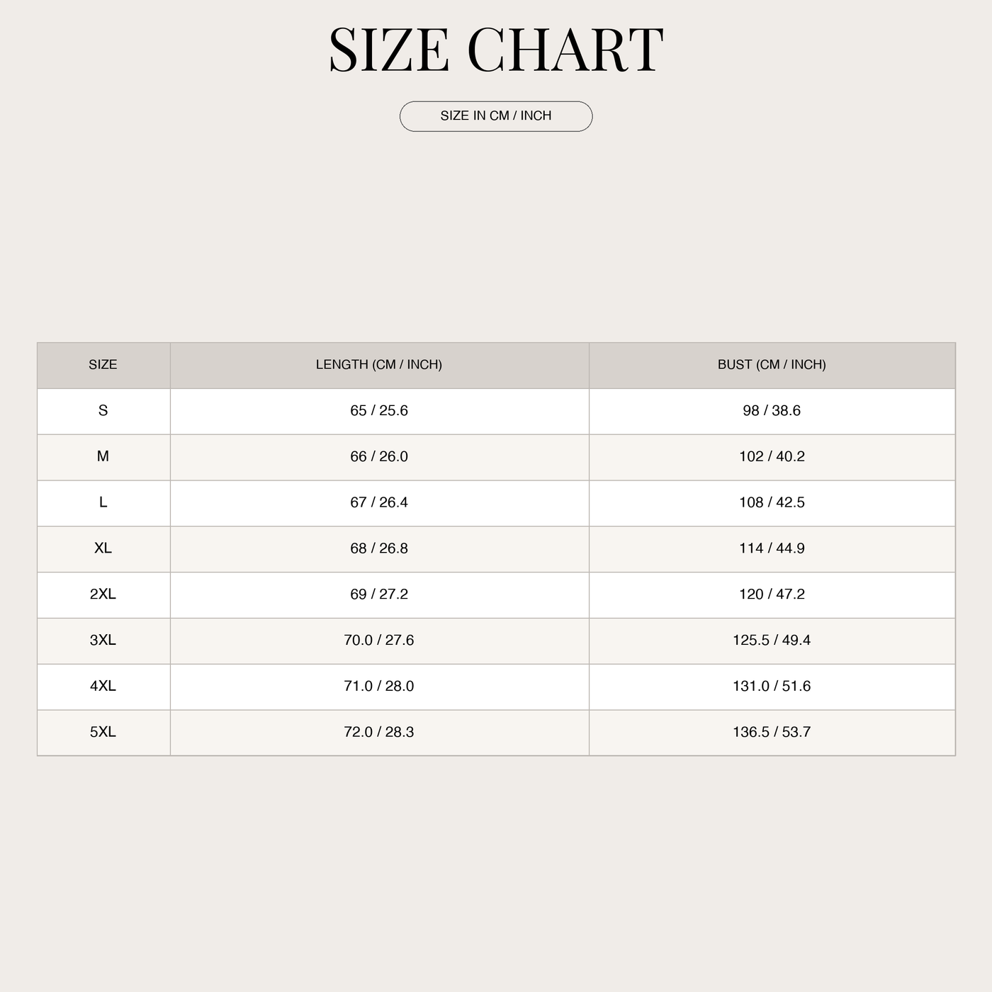 Ρετρό μπλούζα με μποέμ μοτίβο για γυναίκες size chart