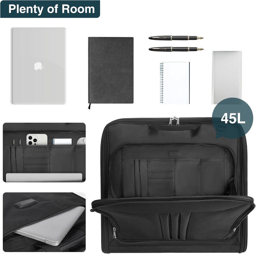 Faltbarer_Wasserfester_Reise_Kleidersack_Anzug_Organizer_mit_Gurt_4