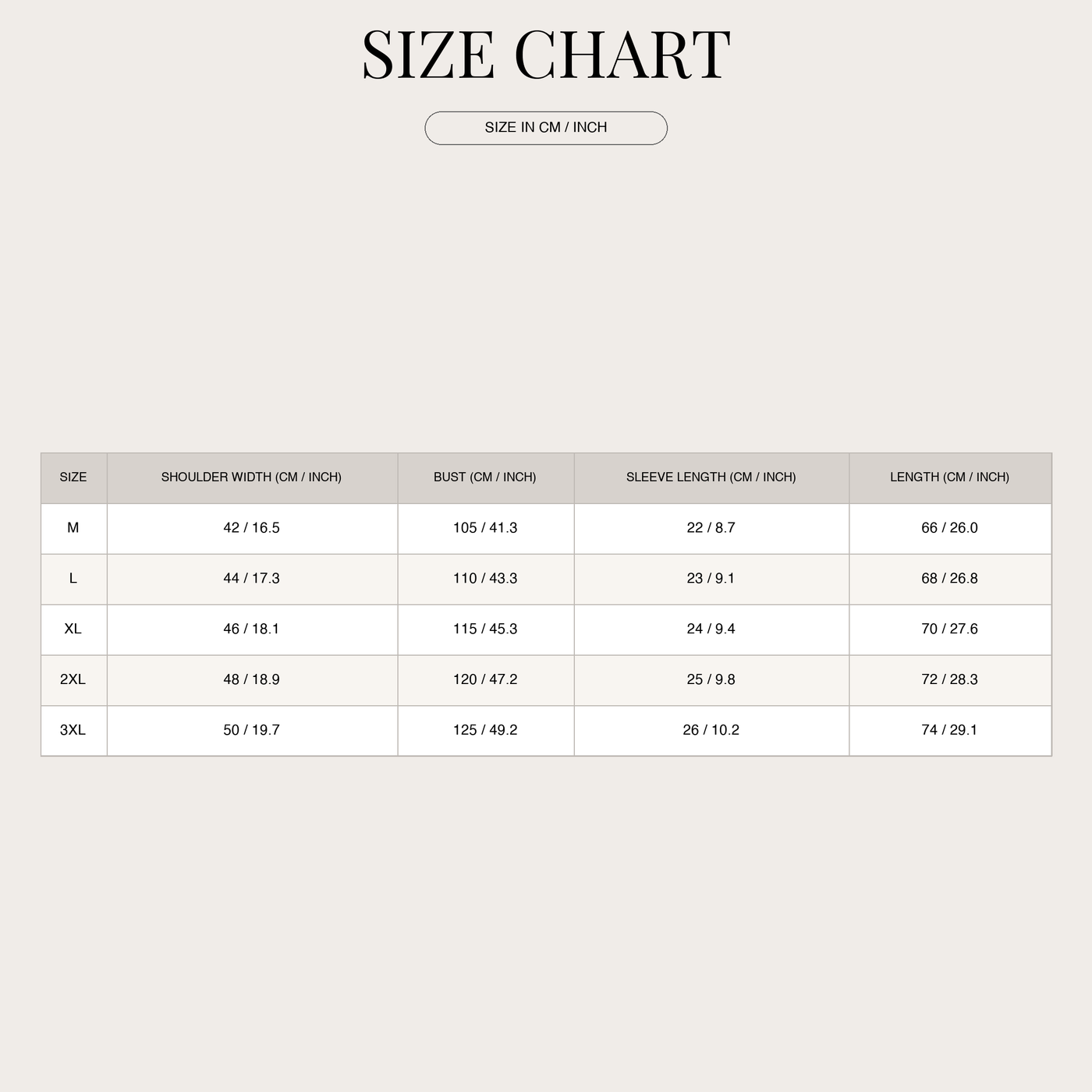 Polo strutturata con scollo a V da uomo size chart