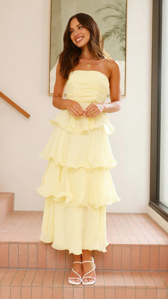 Festliches_traegerloses_gestuftes_Maxikleid_mit_Rueschen_fuer_Damen_6