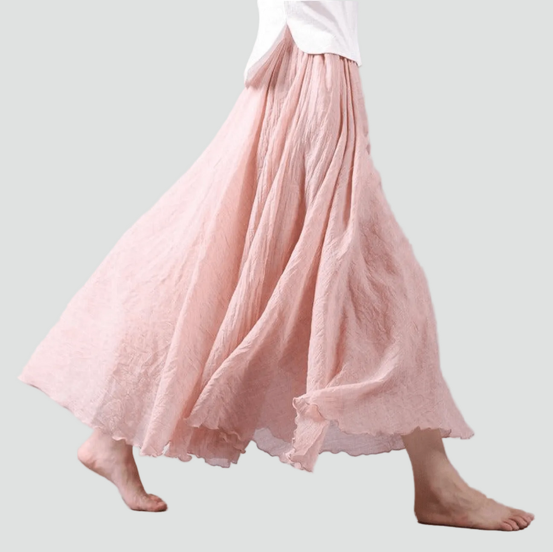 Fliessender_Leinen_Maxirock_im_Boho_Stil_fuer_Damen_6