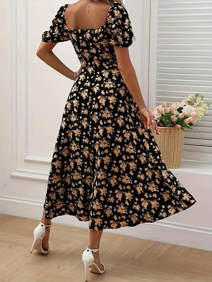 Damen-Blumen-A-Linie-Kleid-fur-Fruhling-Midi-5.jpg