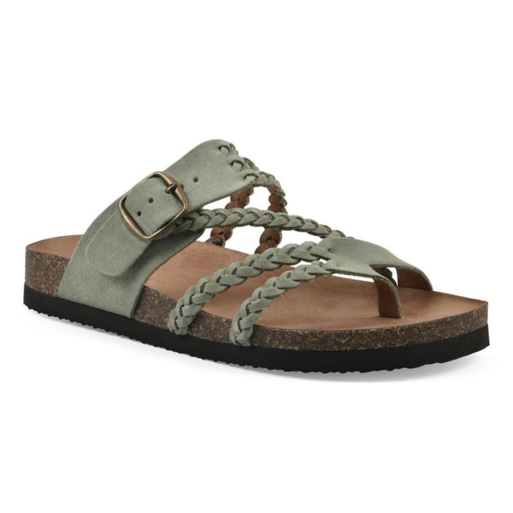 Geflochtene_Schnallen_Flache_Wildleder_Sandalen_fuer_Damen_1