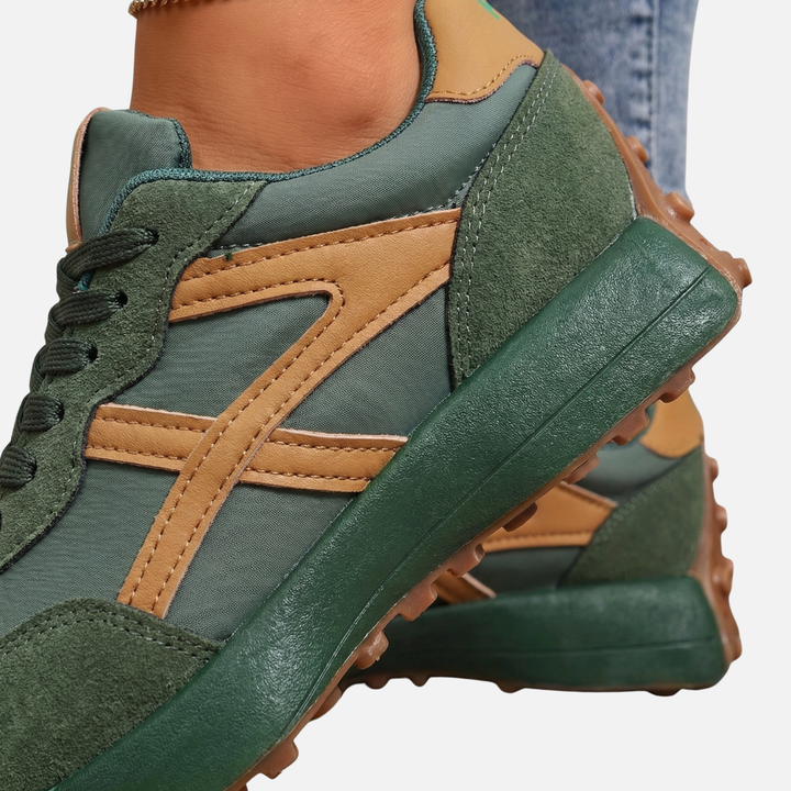 Scarpe da corsa sportive casual da donna – Allacciatura e suola antiscivolo