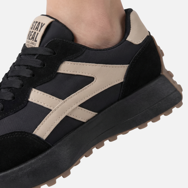 Scarpe da corsa sportive casual da donna – Allacciatura e suola antiscivolo