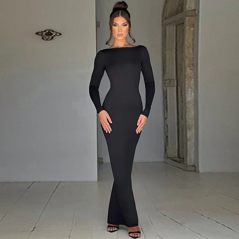 Damen-Langarmeliges-Ruckenfreies-Kleid-Maxi-7.jpg