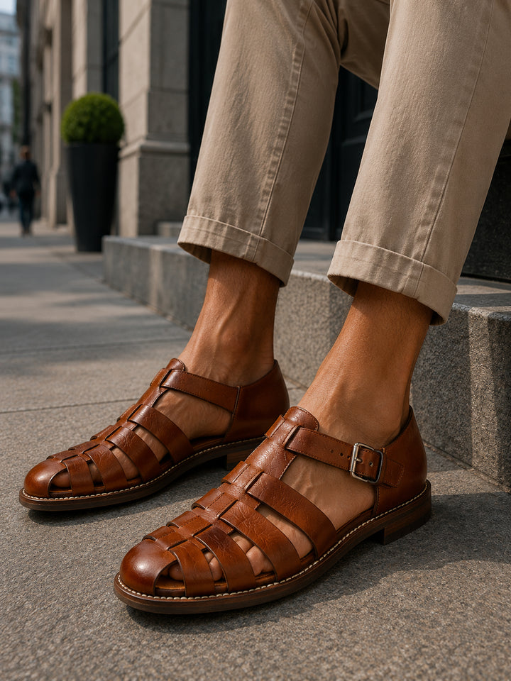 Leder_Fischer_Sandalen_mit_geschlossener_Zehenpartie_fuer_Herren_2
