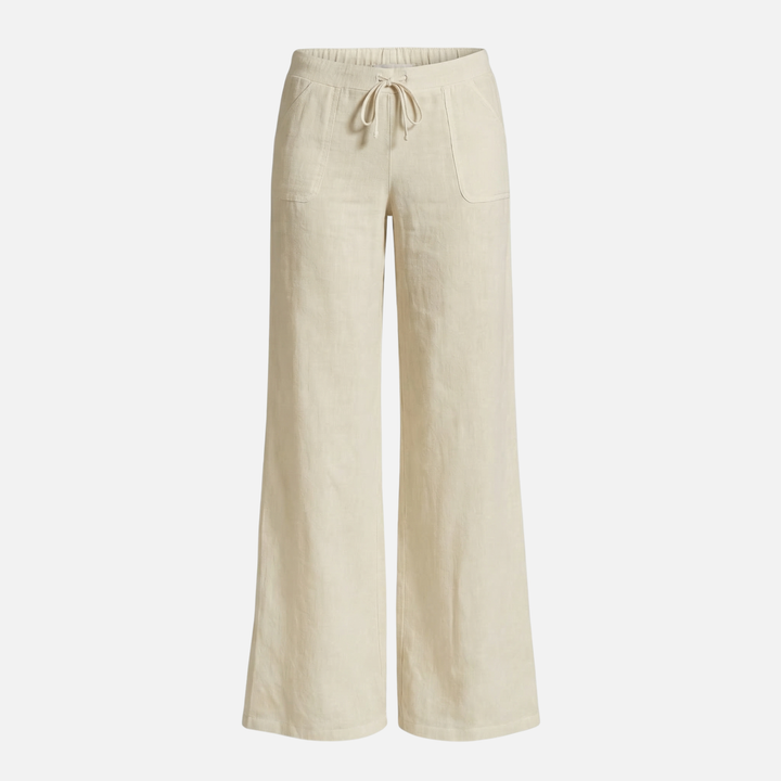 Light wide linen pants – Loose fit for women