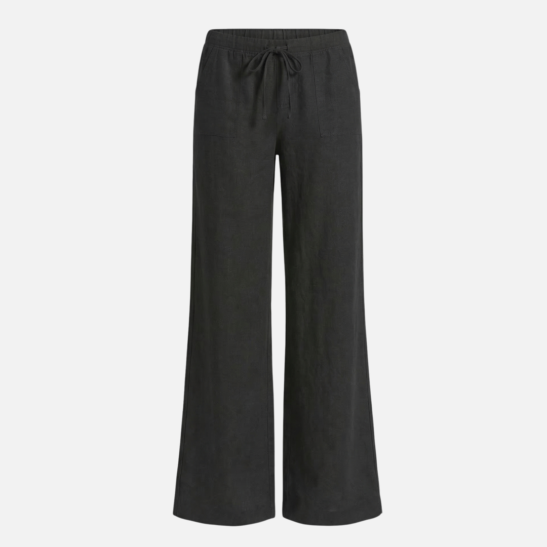 Light wide linen pants – Loose fit for women