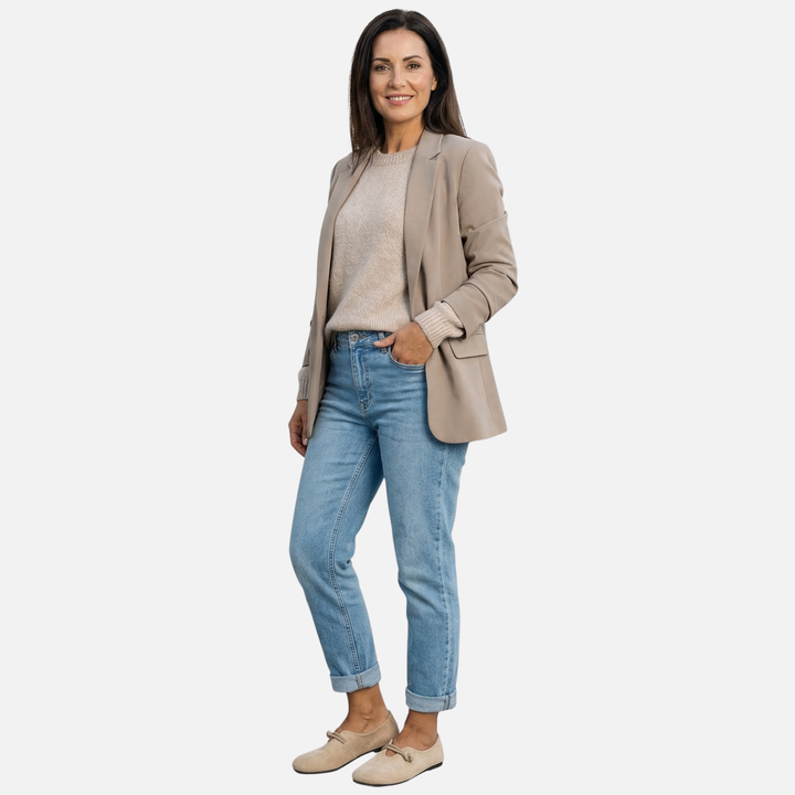 Light breathable summer loafers with flexible sole for women