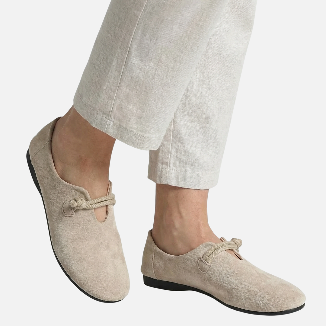 Light breathable summer loafers with flexible sole for women