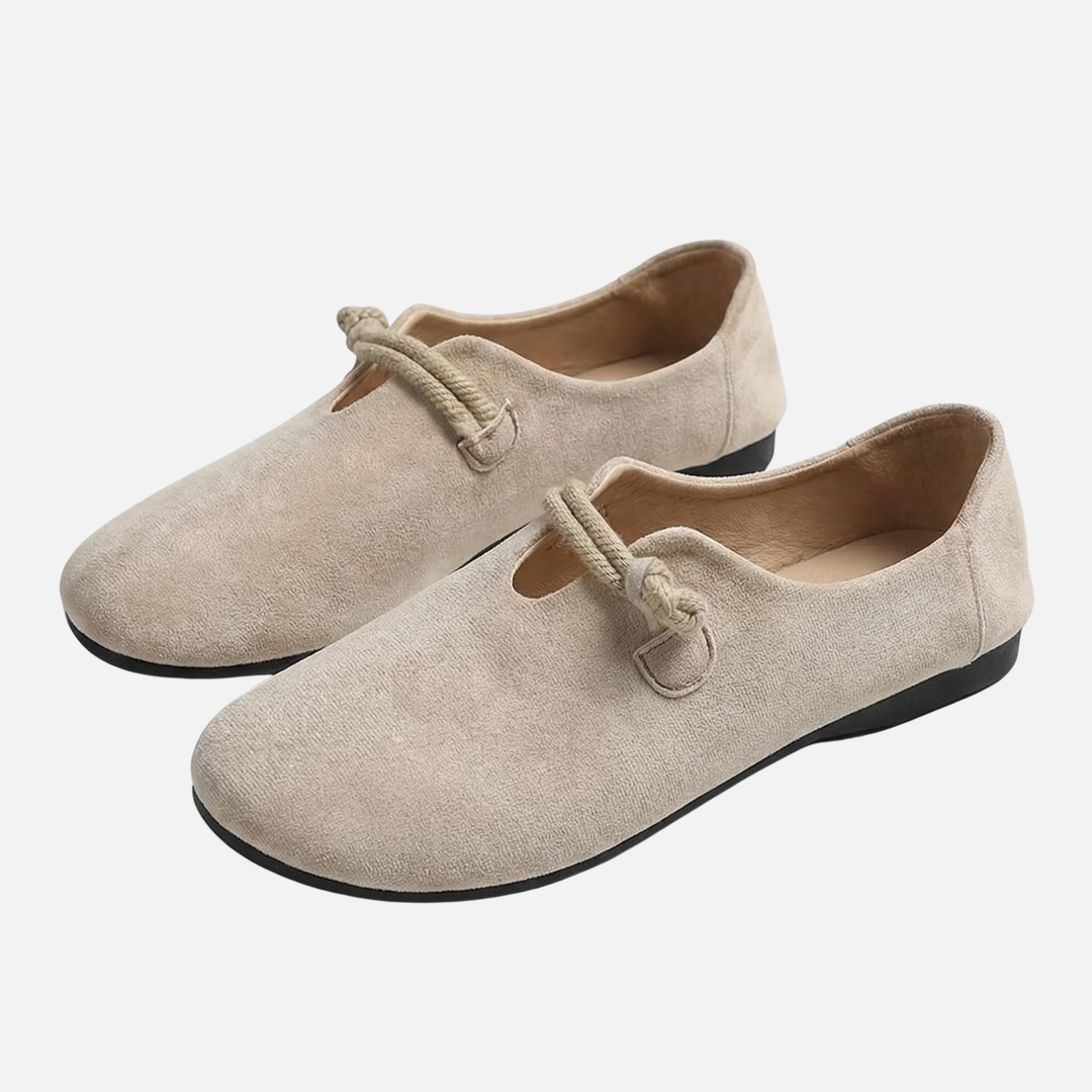Light breathable summer loafers with flexible sole for women