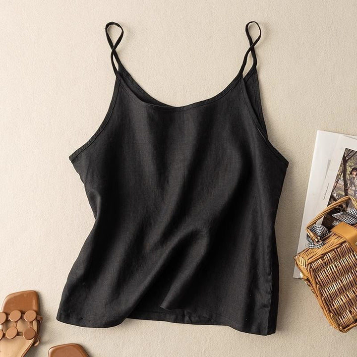 Leinen_Camisole_Top_fuer_Damen_Schmale_Traeger_schlichter_Schnitt_3