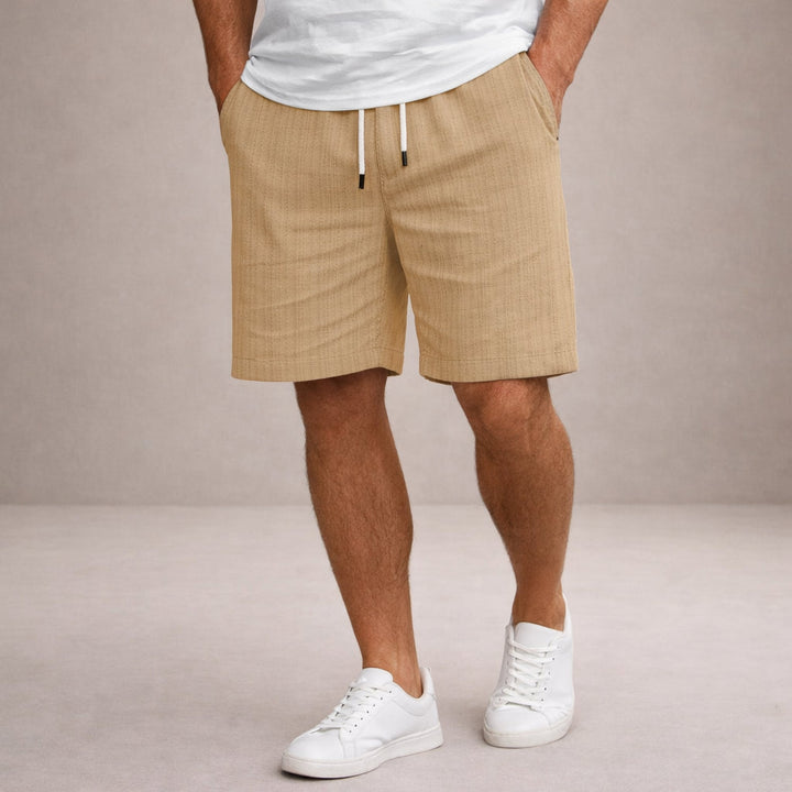 Leinen_Sommershorts_fuer_Herren_Kordelzug_laessiger_Schnitt_11