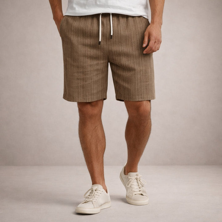 Leinen_Sommershorts_fuer_Herren_Kordelzug_laessiger_Schnitt_12