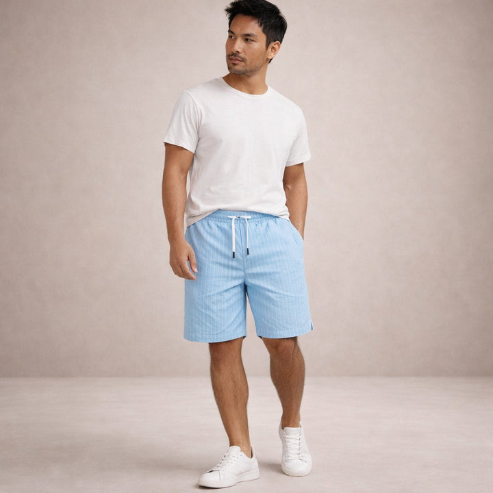 Leinen_Sommershorts_fuer_Herren_Kordelzug_laessiger_Schnitt_15