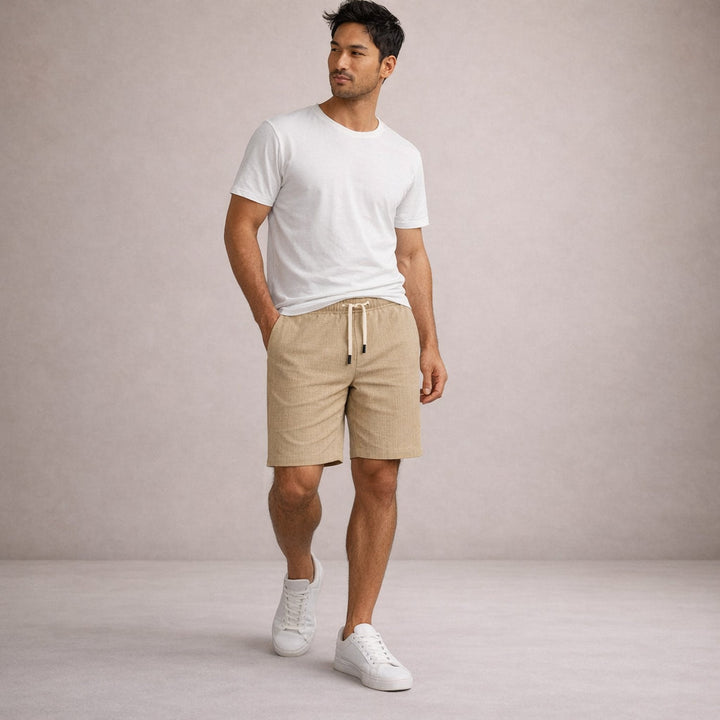 Leinen_Sommershorts_fuer_Herren_Kordelzug_laessiger_Schnitt_24
