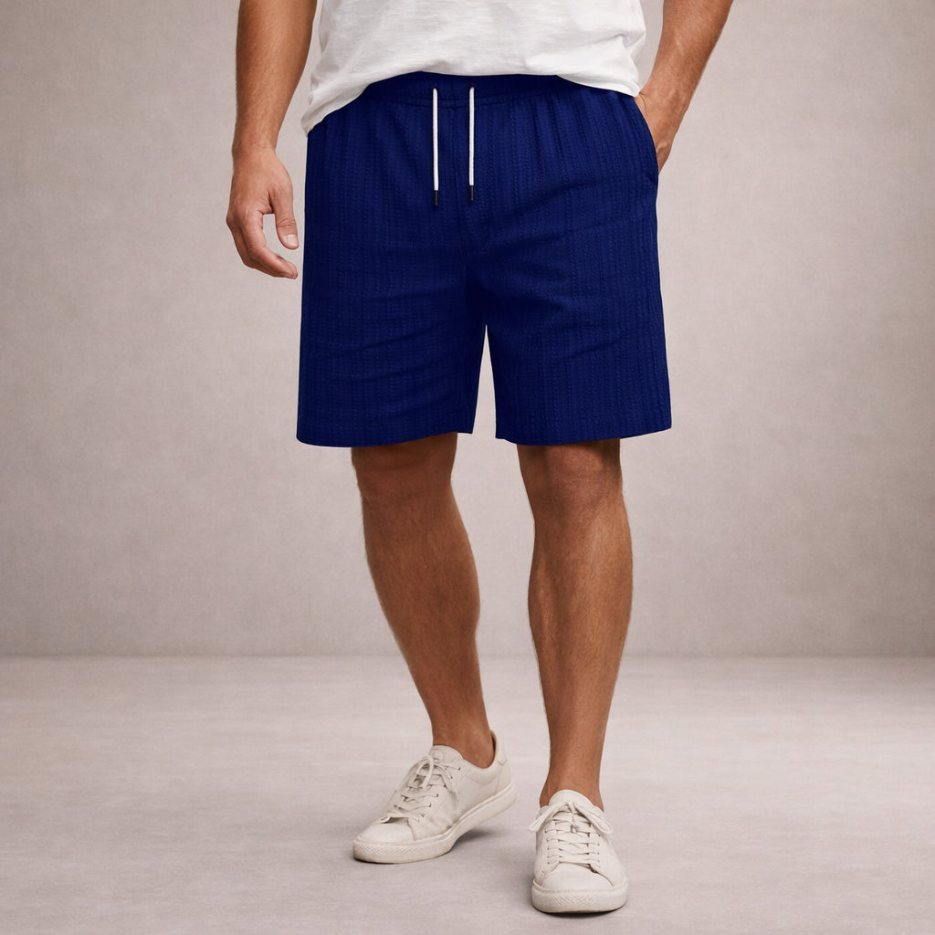 Leinen_Sommershorts_fuer_Herren_Kordelzug_laessiger_Schnitt_4