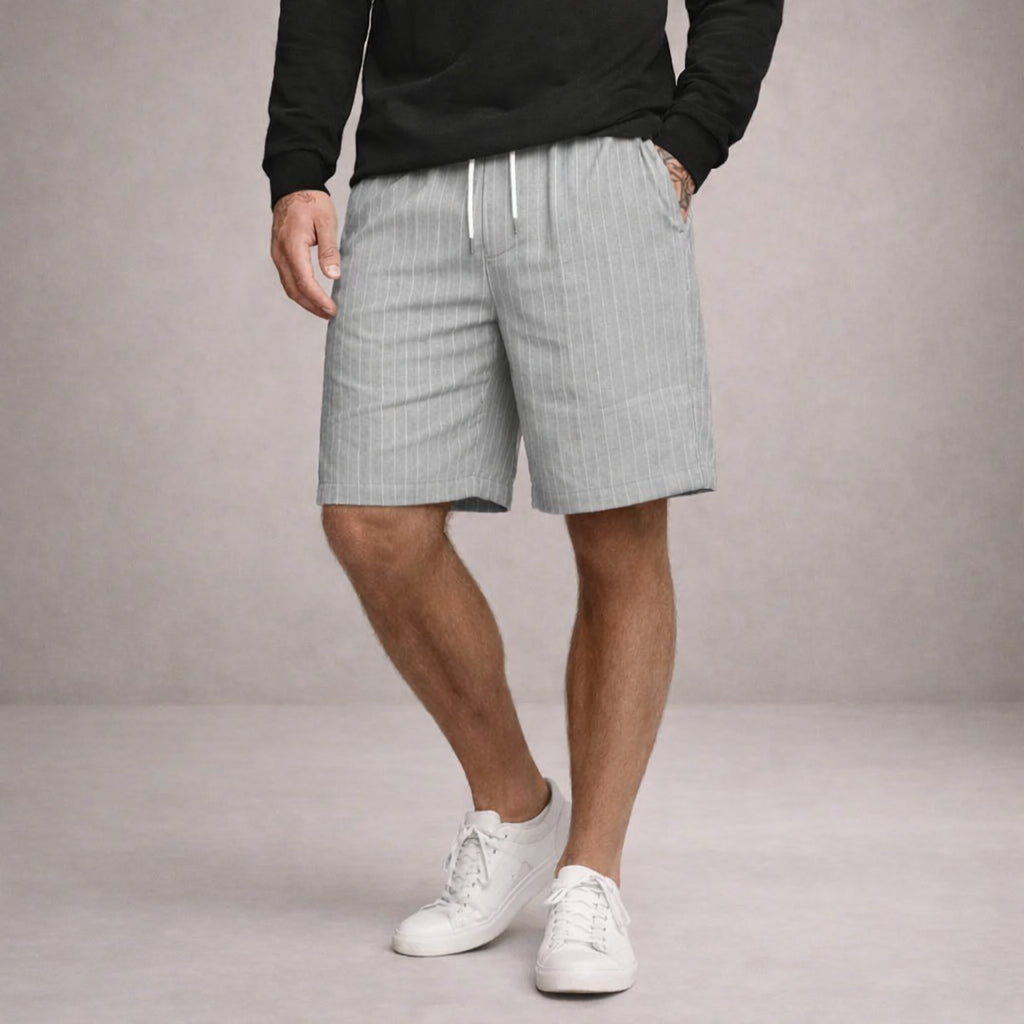 Leinen_Sommershorts_fuer_Herren_Kordelzug_laessiger_Schnitt_7