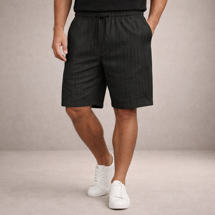 Leinen_Sommershorts_fuer_Herren_Kordelzug_laessiger_Schnitt_8