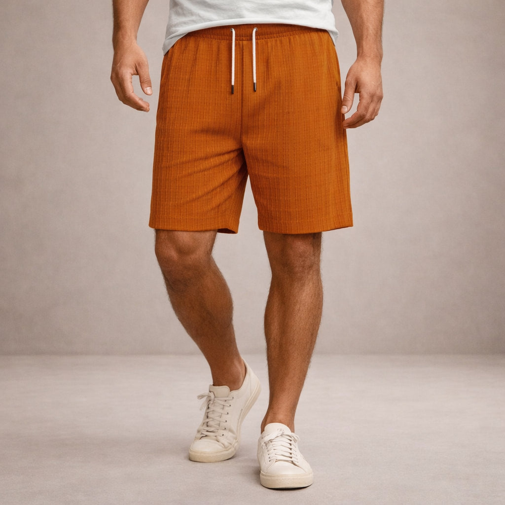 Leinen_Sommershorts_fuer_Herren_Kordelzug_laessiger_Schnitt_9