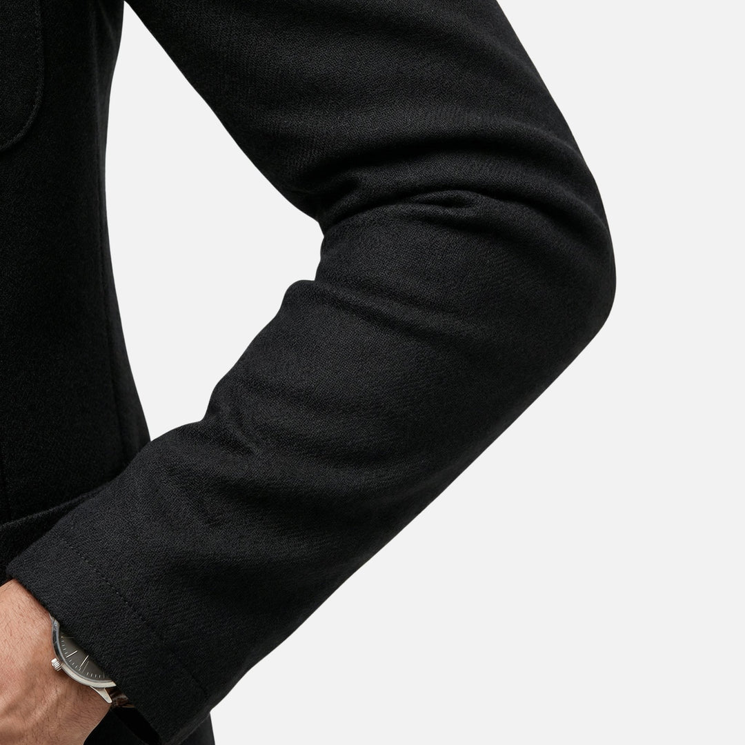 Lässiger Feinstrickblazer mit Brusttasche für Herren