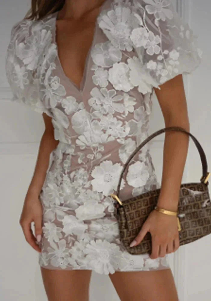 Mesh_Mini_Puffaermel_Blumenkleid_transparent_fuer_Damen_8