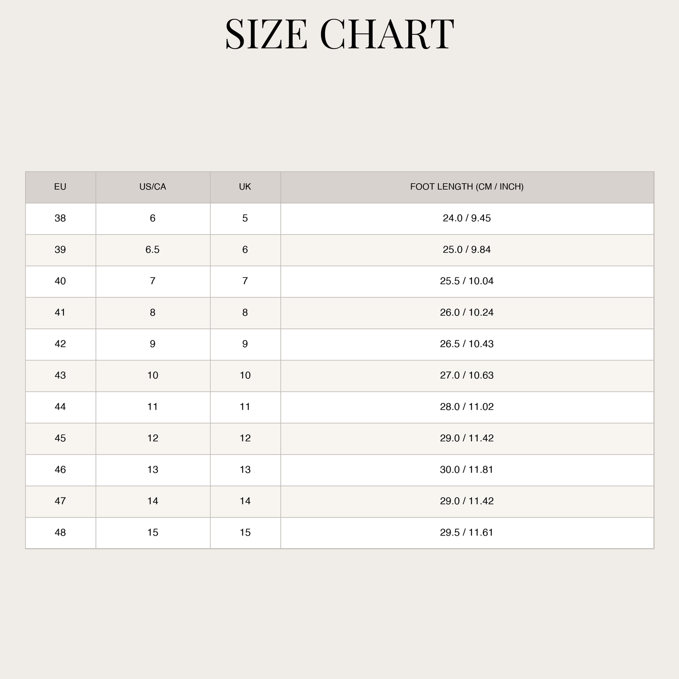 Lackleder Oxford Schnürschuhe mit spitzer Kappe für Herren size chart
