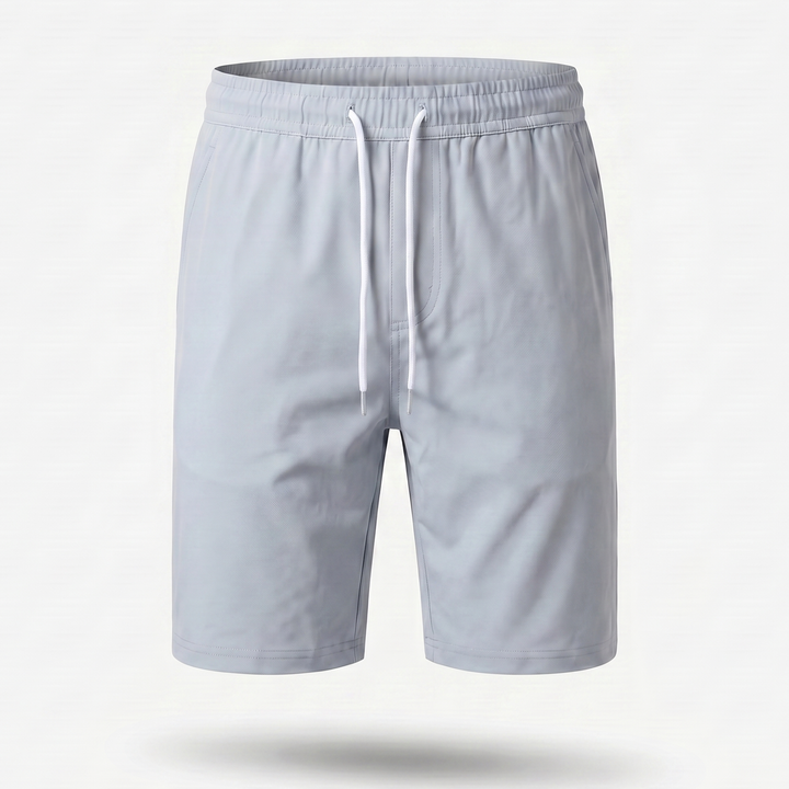 Modern men's shorts with side pockets for slipping on